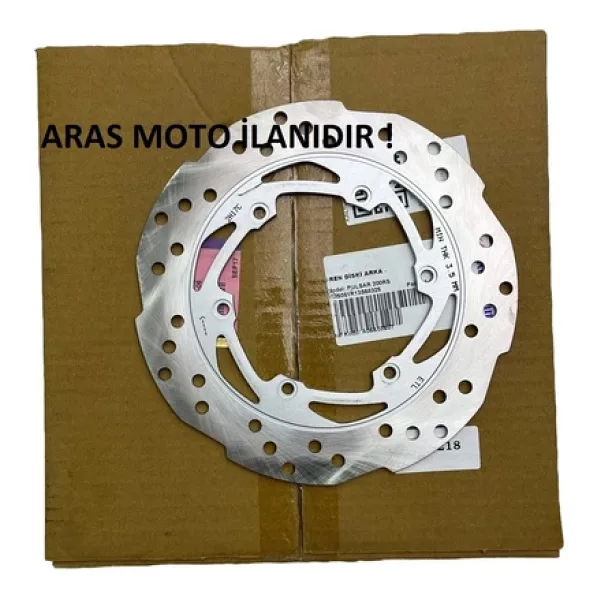 Bajaj Pulsar Ns 200 -Rs 200 Arka Fren Diski Orjinal ( Tüm Yıllara Uyumlu) _Supermoto
