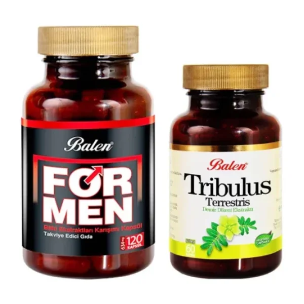 Balen ForMen 634 mg 120 Kapsül+Tribulus Terrestris 620mg 60 Kapül
