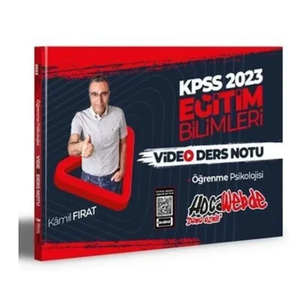 Benim Hocam Yayınları 2024 KPSS Eğitim Bilimleri Öğrenme Psikolojisi Ders Notları