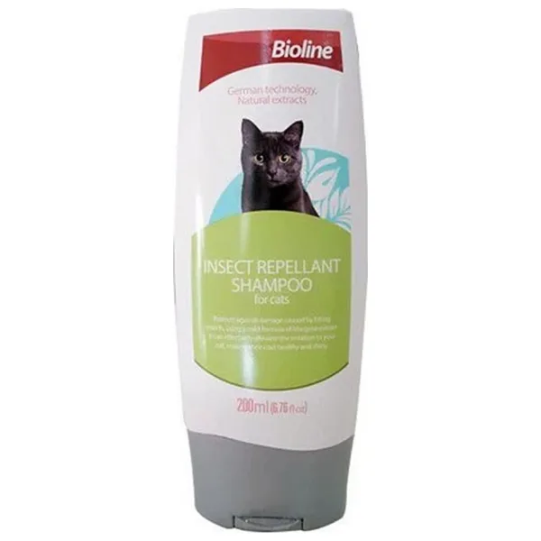Bioline Arındırıcı 200 ml Kedi Şampuanı
