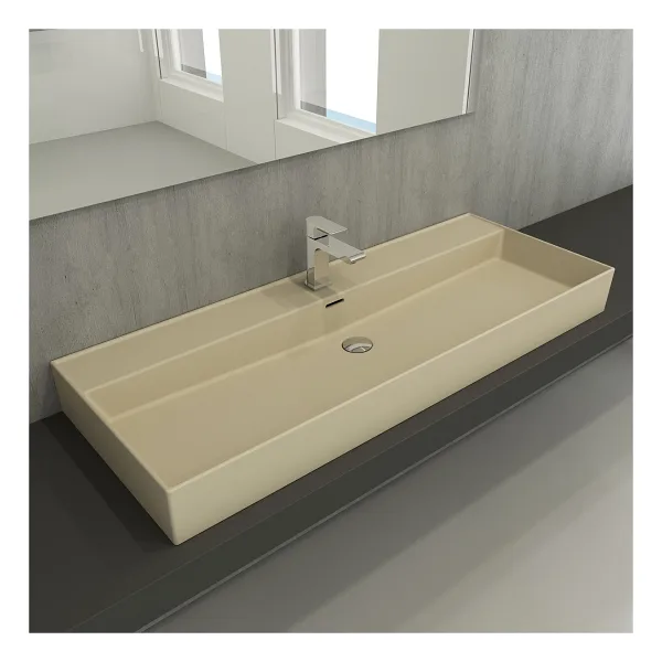 Bocchi Milano 1394 120 cm Etajerli Lavabo