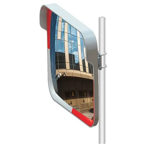 Bombeli Güvenlik Aynası Otopark Aynası Akrilik Trafik Aynası Ankara 40X60 Cm Ve 2.5M Ayna Direği