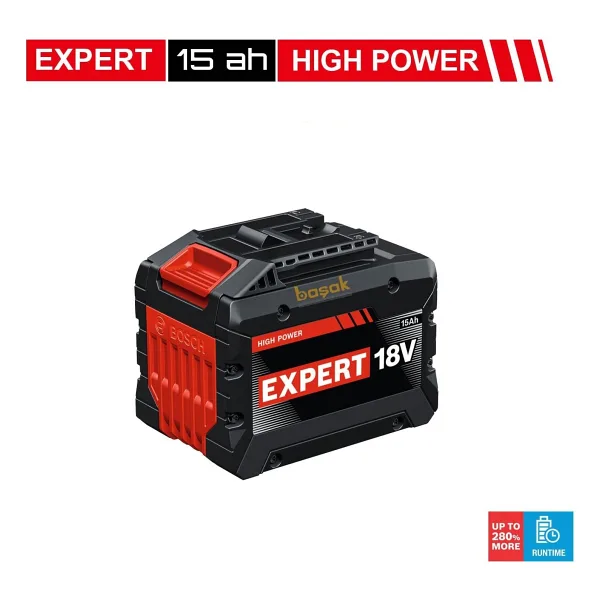 Bosch Expert Exba 18V-150 15 Ah Yedek Akü
