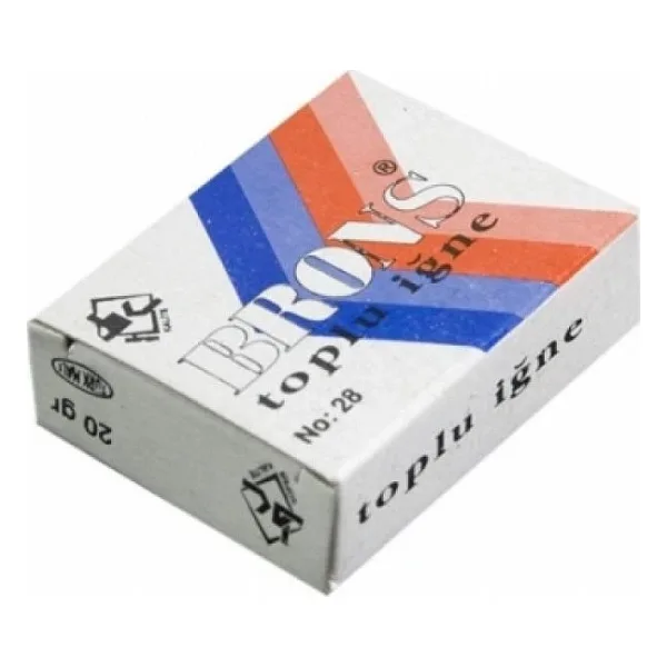 Brons Toplu İğne 28 MM 20 GR BR101
