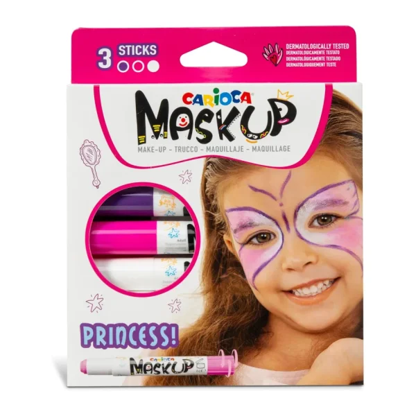 Carioca Mask Up Prenses 3 Renk Yüz Boyası