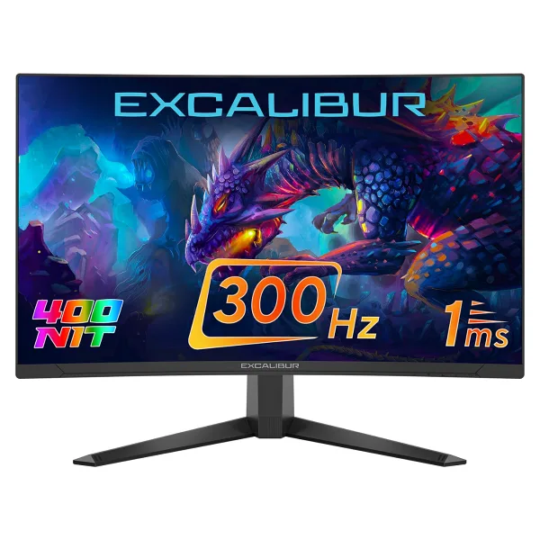 Casper Excalibur M.E27FVC-E 27" 1 ms Full HD Curved 300 Hz Oyuncu Monitörü