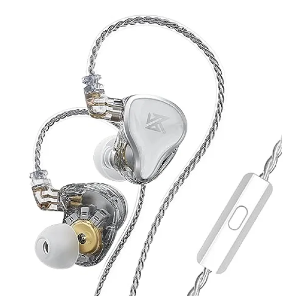 CCA KZ ZAS in Ear Monitor Kulaklıklar 16 Adet 7BA 1DD Hibrid Sürücüler HiFi IEM Kulaklık Yüksek Netlik Kablolu Kulakiçi Müzisyenler Şarkıcılar Audiophile Dj Davulcular için