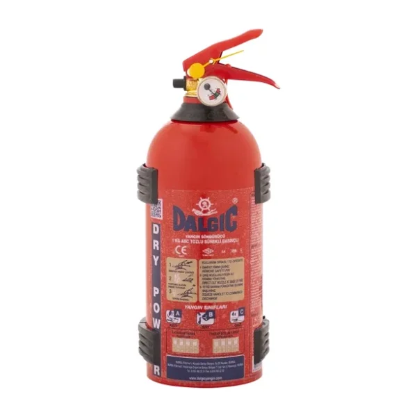Dalgıç ABC Tipi Kuru Kimyevi Tozlu 1 kg Yangın Tüpü
