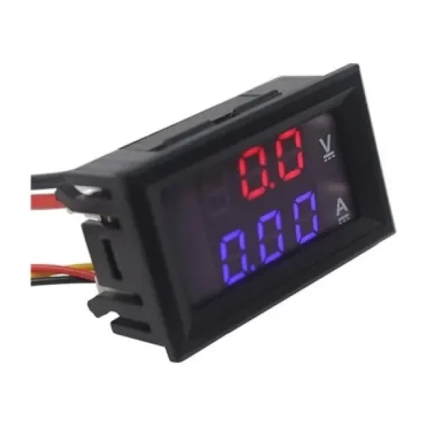 Dijital Voltmetre Dijital Ampermetre DC 100V 10A Gerilim Akım