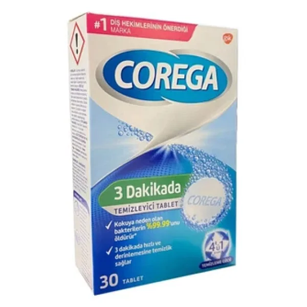 Diş Protezi Temizleyici Tablet (30 Tablet)-MFREYON00415