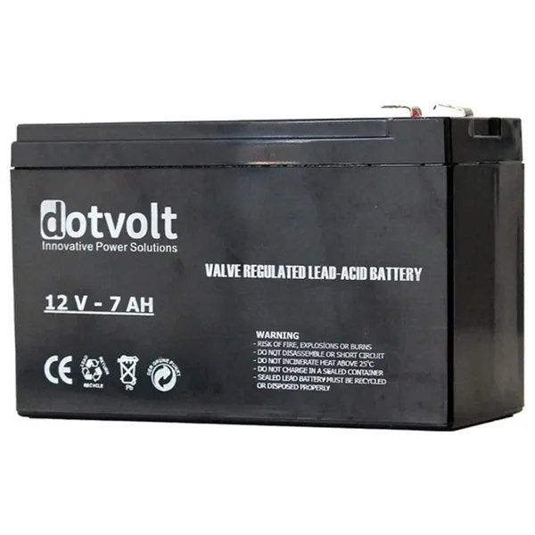 DOTVOLT LC 12V 7AH BAKIMSIZ KURU AKÜ