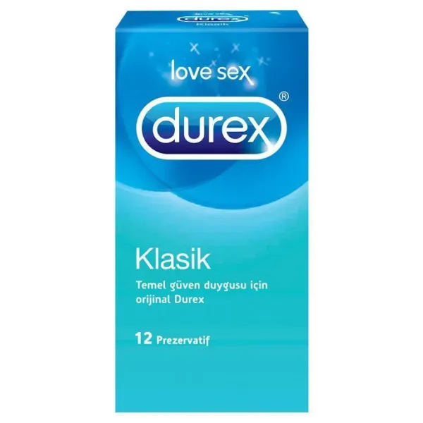 Durex Klasik 12'li Prezervatif