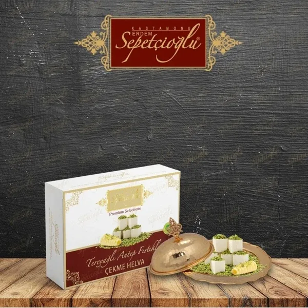 Erdem Sepetçioğlu Tereyağlı Antep Fıstıklı Çekme Helva 250 gr