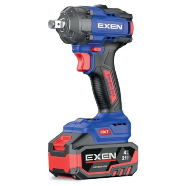 Exen EN 254 SM 21 V Çift Akülü 4 Ah Darbeli Somun Sıkma Makinesi