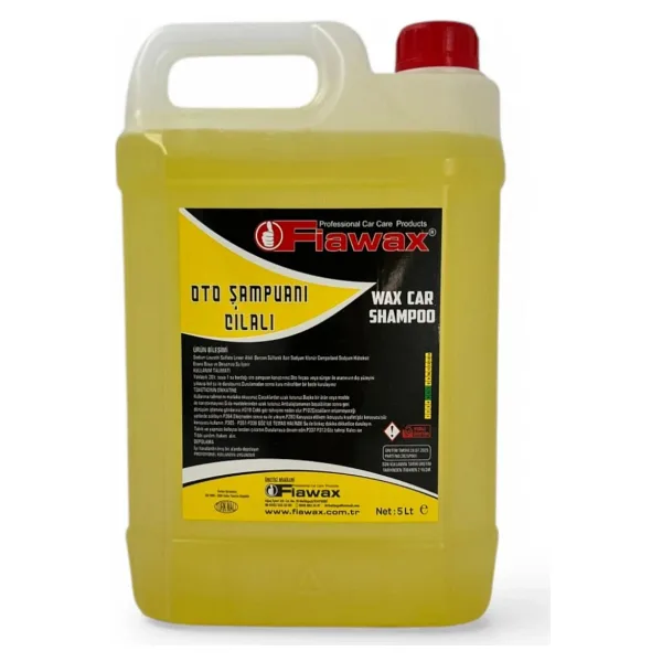 Fiawax Cilali Oto Şampuan (Parfümlü) 5 lt