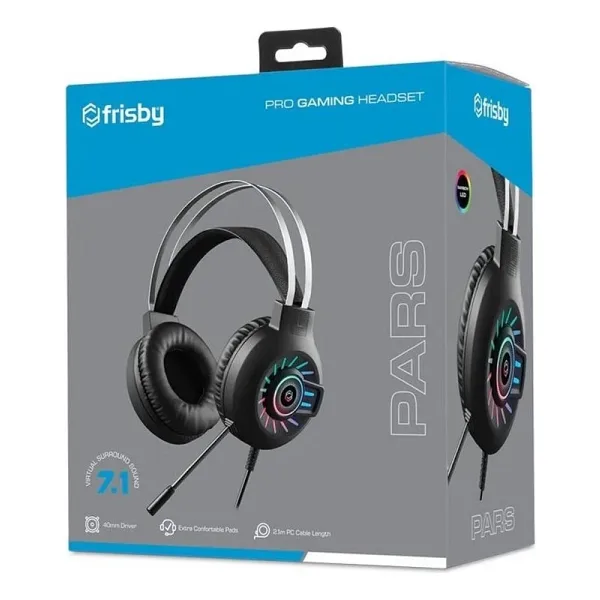 Frisby FHP-G1510B PARS 7.1 Kablolu Mikrofonlu Kulak Üstü Oyuncu Kulaklığı