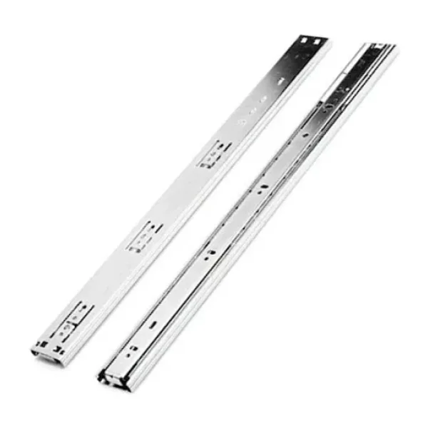Galvanizli Teleskopik Çekmece Rayı 43X350