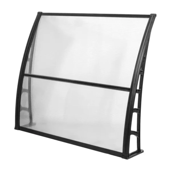 Gardenplast Lupin Kapı Pencere Üstü Pratik Sundurma 105x120 - Şeffaf