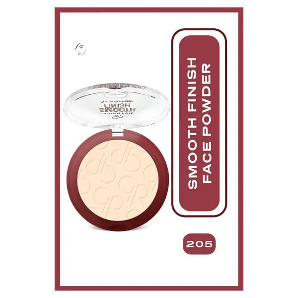 Golden Rose Smooth Finish Face 205 Yellow Vanilla 12.5 gr Sabitleyici Pudra