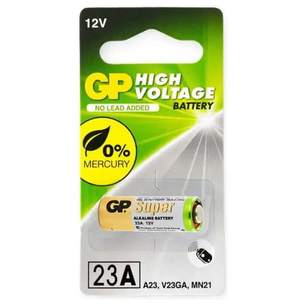 Gp 23ae Pıl A23 V23ga Mn21 Alkalin Pil - Görsel 2