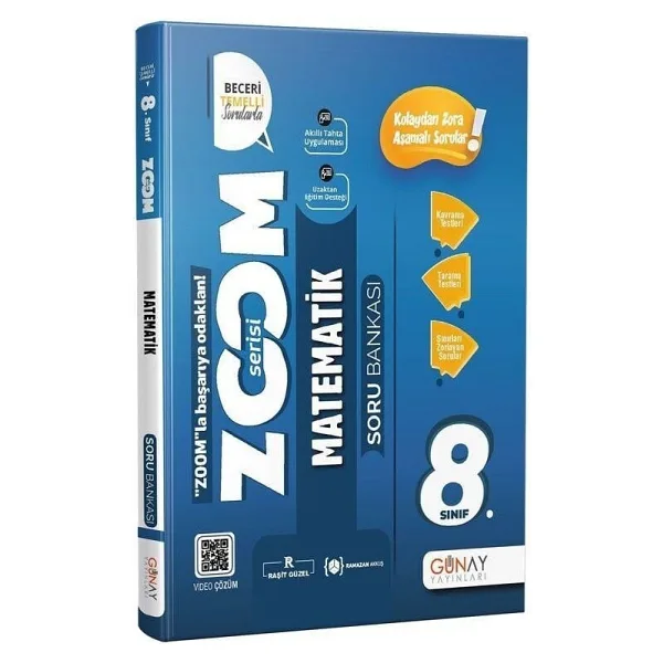 Günay Yayınları 8. Sınıf Zoom Matematik Soru Bankası