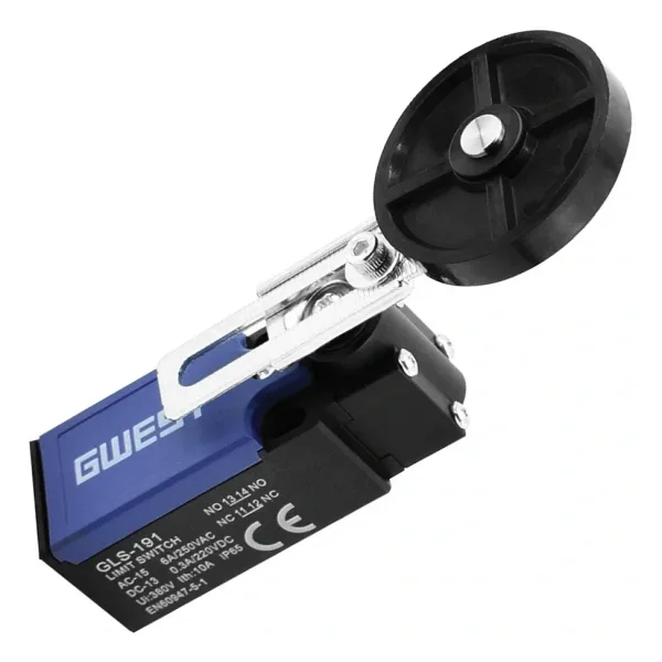 Gwest GLS-191 Ayarlanabilir Kauçuk Makaralı Çift Yönlü Limit Switch
