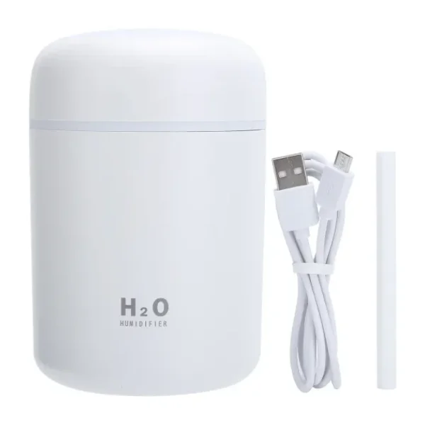 H2O Humidifier 250 ml Ulrasonik Hava Nemlendirici Buhar Makinesi Ve Aroma Difüzörü