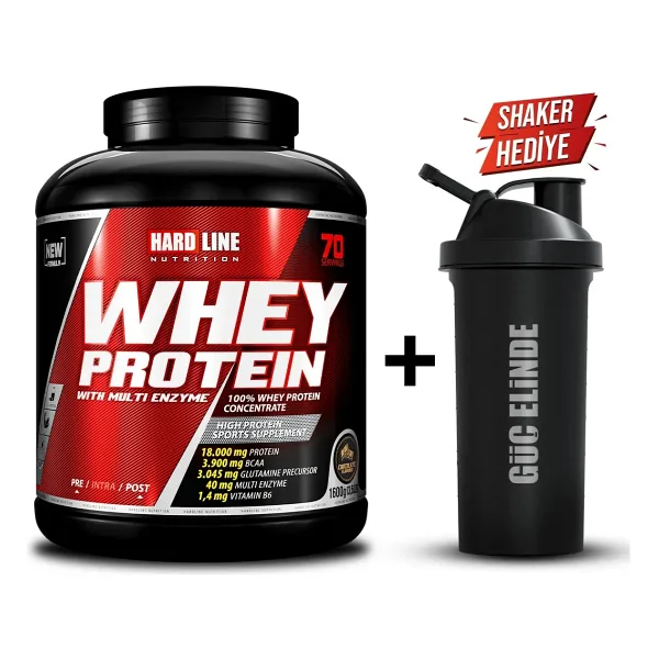 Hardline Nutrition 1600 gr Whey Protein Tozu