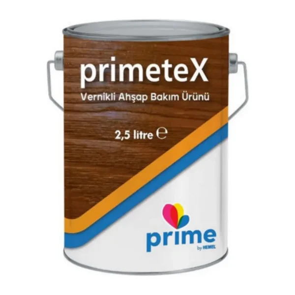 Hemel Primetex 2,5 Lt Vernikli Ahşap Bakım Ürünü - Tik