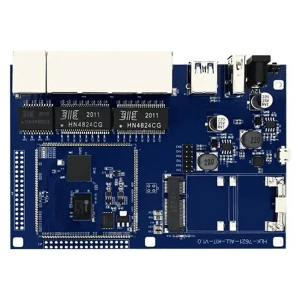 HLK-7621 GbE Gigabit Ethernet Router Geliştirme Kiti
