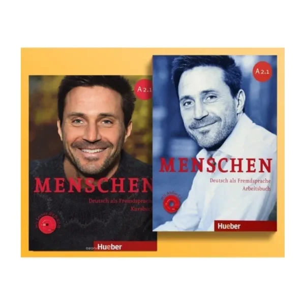 Hues Menschen A2.1 Kursbuch+Arbeitsbuch Dvd-Rom