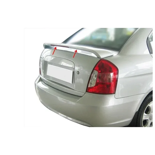 Hyundai Accent Uyumlu Era Mc Spoiler Bagaj Yüksek (Işıklı) Fiber 2006-2011