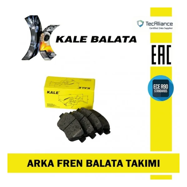 KALE Honda Civic Fd6 2006-2016 Ön Ve Arka Fren Balatası