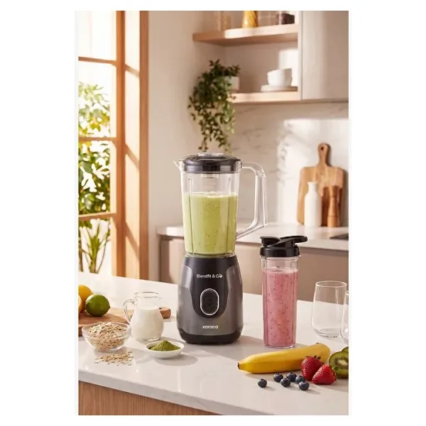Karaca Blendfit Go Personal 550 W Antrasit Sürahi Blender