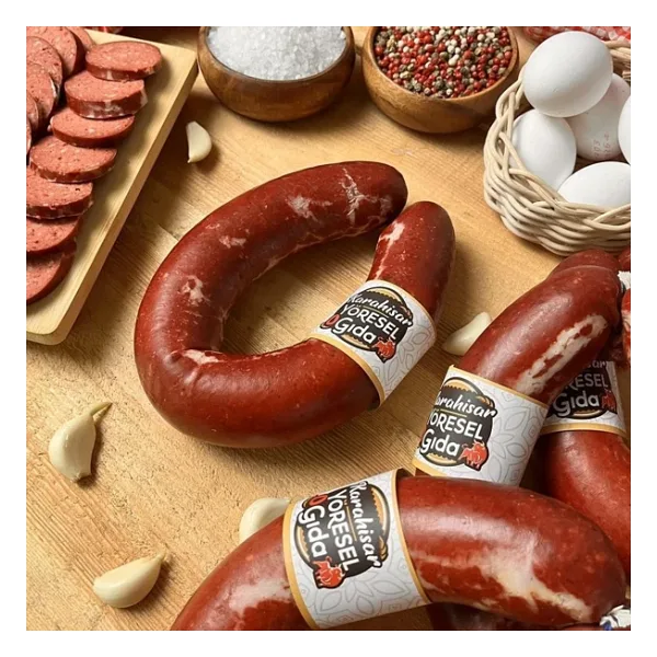 Karahisar Yöresel gıda Afyon %100 Kangal Sucuk 5 kg