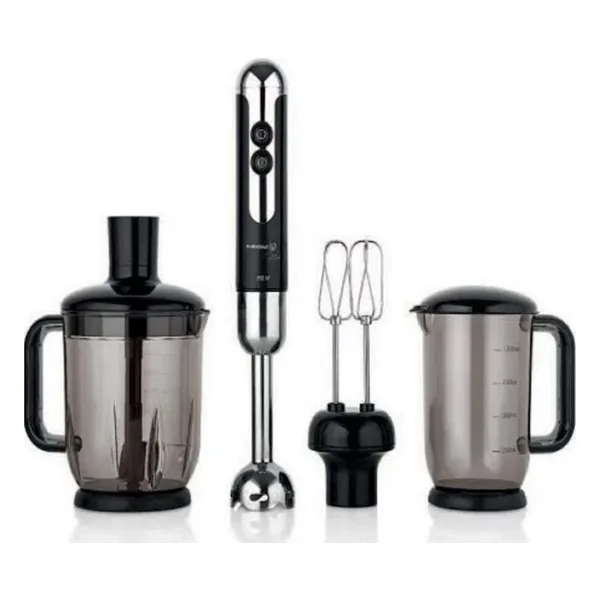 Korkmaz A447-12 Mia Mega Siyah 850 W Blender Seti