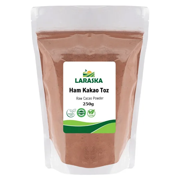 Laraska Natural Ham Kakao Toz 250G - Raw Cacao Powder - 250 gr