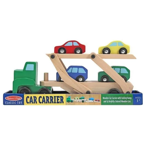 Melissa&Doug Ahşap Araba Taşıyıcı Tır