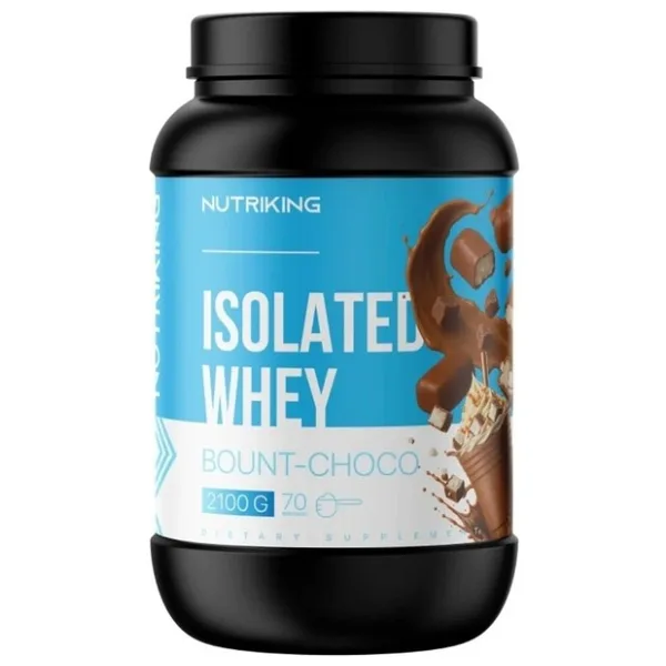 Nutriking Isolated Whey Protein 2100 gr 70 Servis Hindistan Cevizi Çikolata