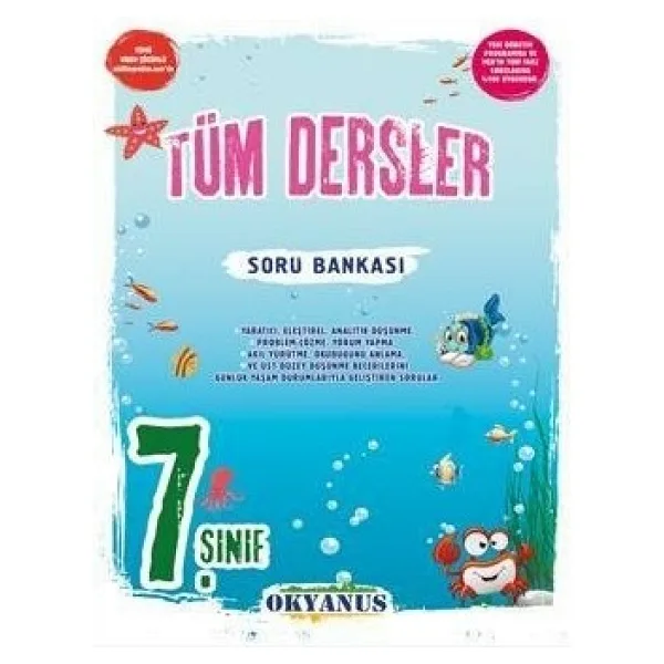 Okyanus Yayıncılık 7. Sınıf Tüm Dersler Soru Bankası