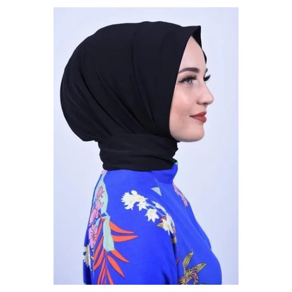 Organic Scarfs Hijabchi Trend Çıtçıtlı Fular Şal Üzeri Uyumlu Günlük,havuz Ve Deniz Bone Şalı