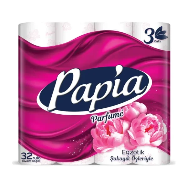 Papia Egzotik Parfümlü 32'li Tuvalet Kağıdı