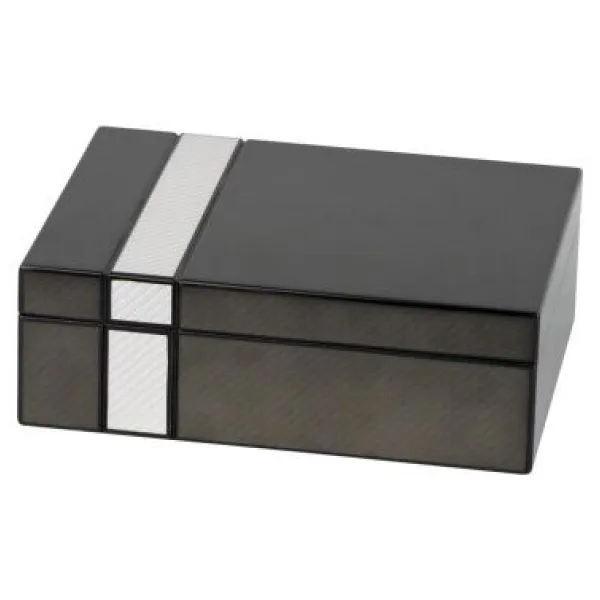 Passatore Karbon Sedir Humidor Puro Seti Siyah 20's