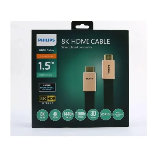 Philips SWV8100/93 8K 1.5 m HDMI Kablo