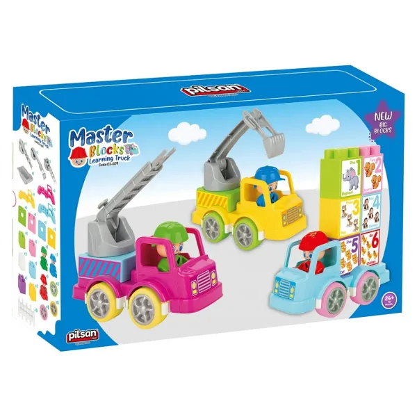 Pilsan Master Bloklar Eğitici Kamyon 03-609