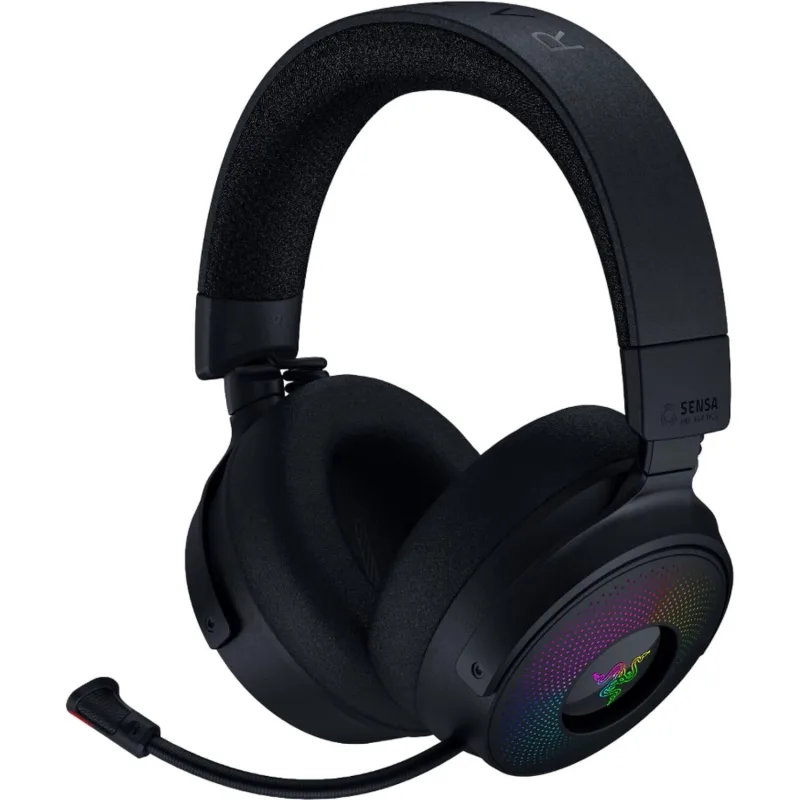 Razer Kraken V4 Pro RZ04-05160100-R3M1 RGB Kablolu/Kablosuz Kulak Üstü Oyuncu Kulaklığı