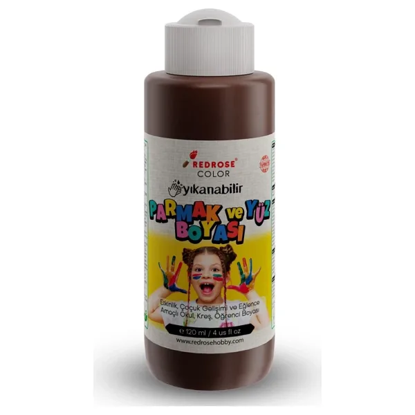 Red Rose 120 ml Kahverengi Parmak Boyası