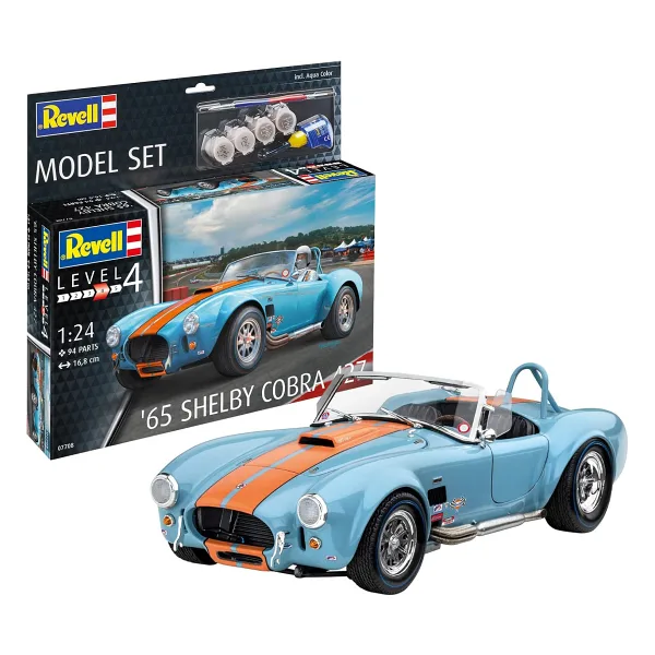 Revell 1:24 65 Shelby Cobra 427 07708 Maket Seti