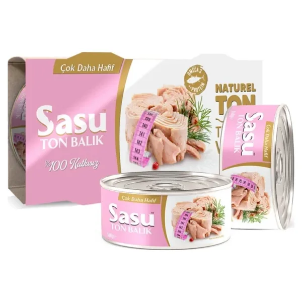 Sasu Light Suda Ton Balığı 4X160g Bütün Dilim