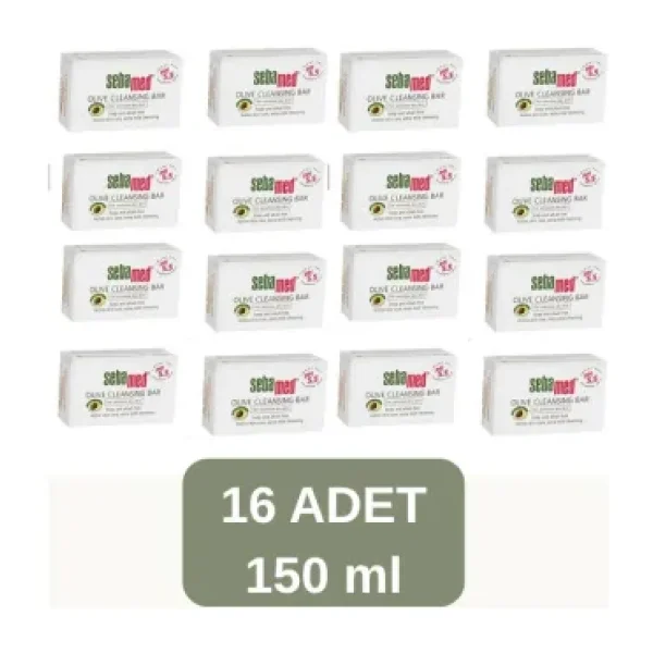 Sebamed Zeytinyağlı 150 gr 16 Adet Kompakt Sabun